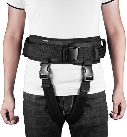 Amazon Com Healifty Transfer Belt With Handles Leg Loops Gait Belt For Patient Elderly Kids Physical Therapy Medical Nursing Safety Assist Training Device Walking Standing Rehabilitation Belt Health Personal Care
