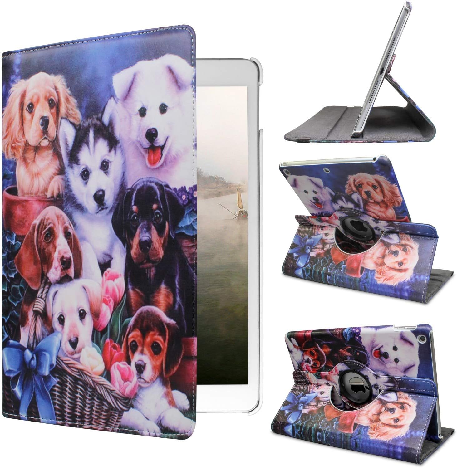 thumbnail image 2 of Rotating Case For IPad 3 (2012) – With Screen Protector & Stylus – A1403 A1416 A1430 – Bestecenter 2 of 5