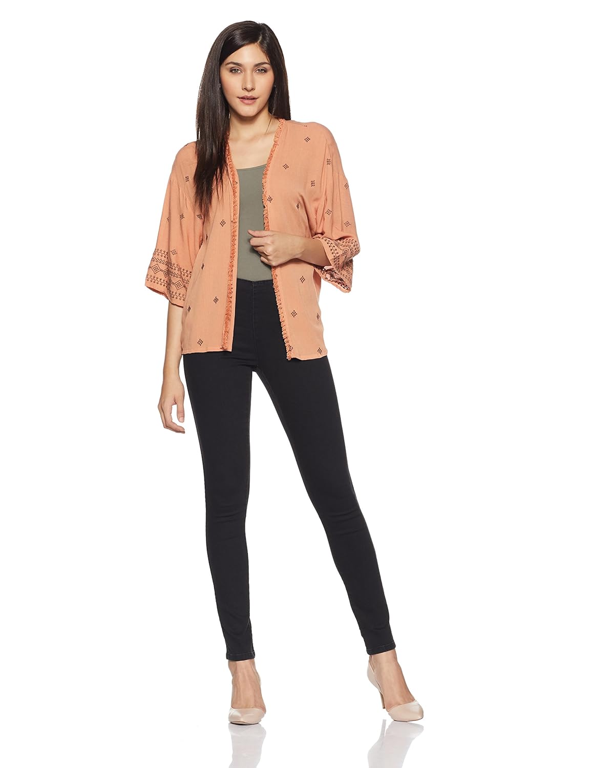 vero moda women's slim fit jeans