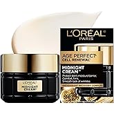 L'Oréal Paris Midnight Night Cream, Skincare with Vitamin E + Antioxidant Recovery Complex, Reduces look of Wrinkles, Firm & 