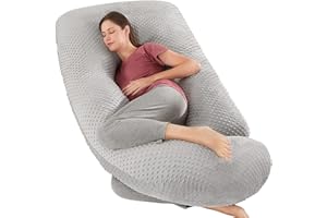ELOVER Elover Pregnancy Must Haves Pregnancy Pillow Pregnancy Must Haves Full Body Maternity Support Pillow for Pregnant Women 60inch