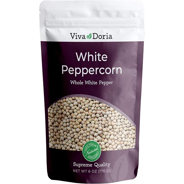 Viva Doria Malabar Peppercorn (Whole Black Pepper) 12...