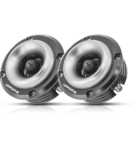 Amazon.com: Warzone 2X WZ25TW 2.93-Inch Super Tweeter Speaker, 4