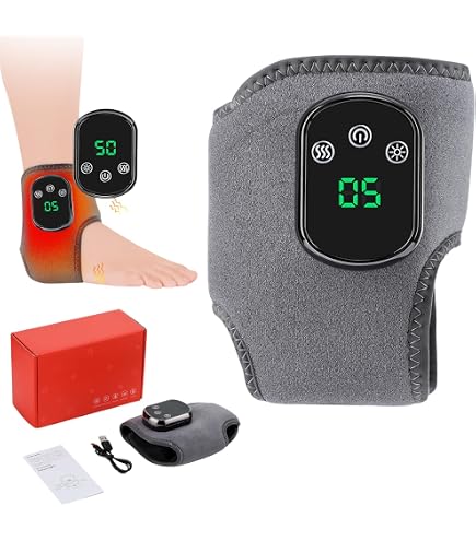 Masseur électrique Pour Pieds Et Chevilles Avec Chaleur Et Vibrations - Marque Sodial - Neuf