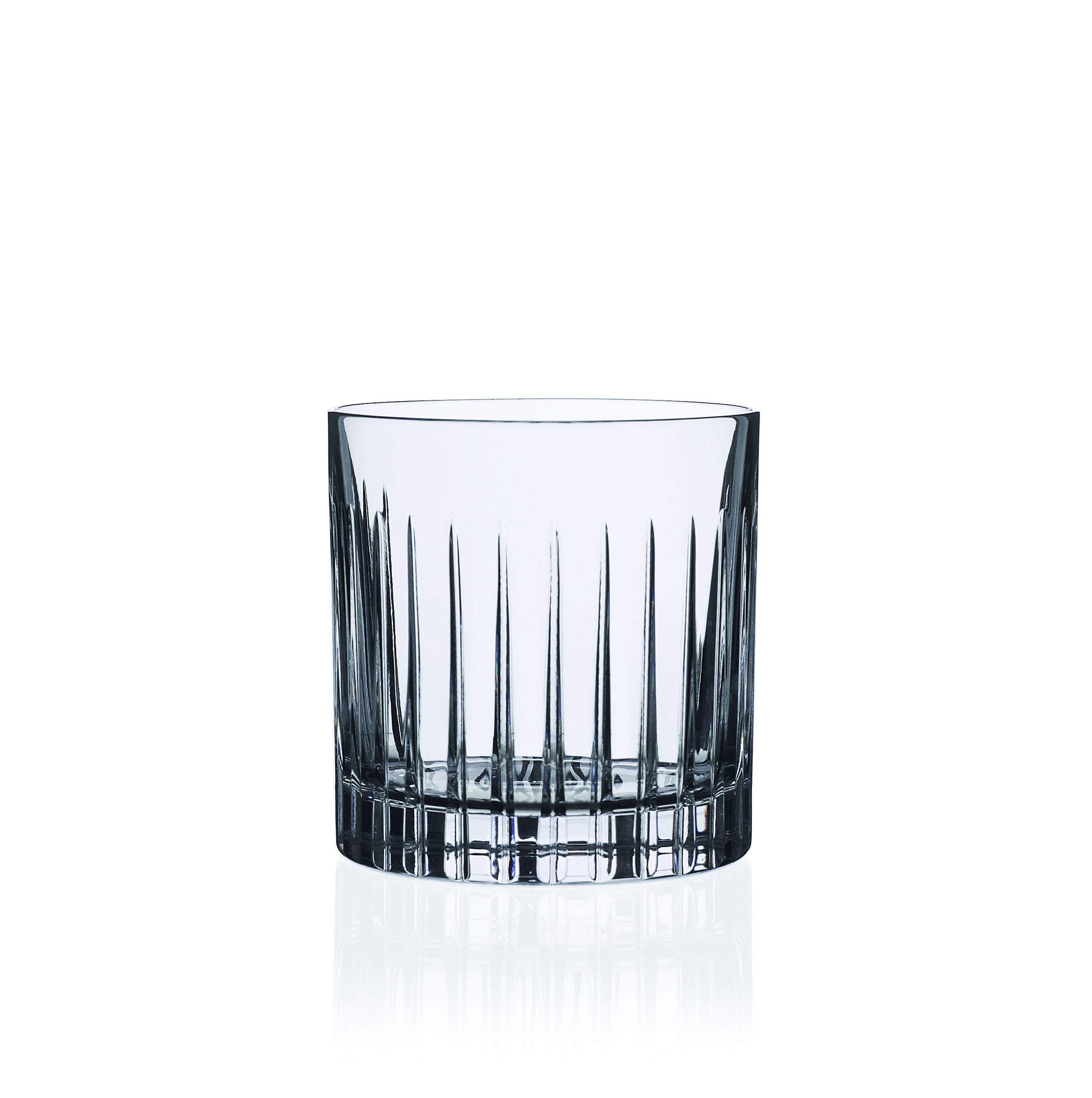 Timeless Italian Crystal Double Old Fashioned Whisky Tumblers (36cl) (Set of 6)