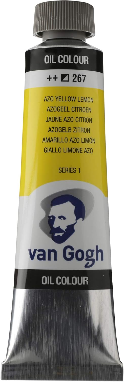 Van Gogh Paint Oil AZ YEL LEM, AZO Yellow Lemon, One Size, 40 ml (Pack of 1)