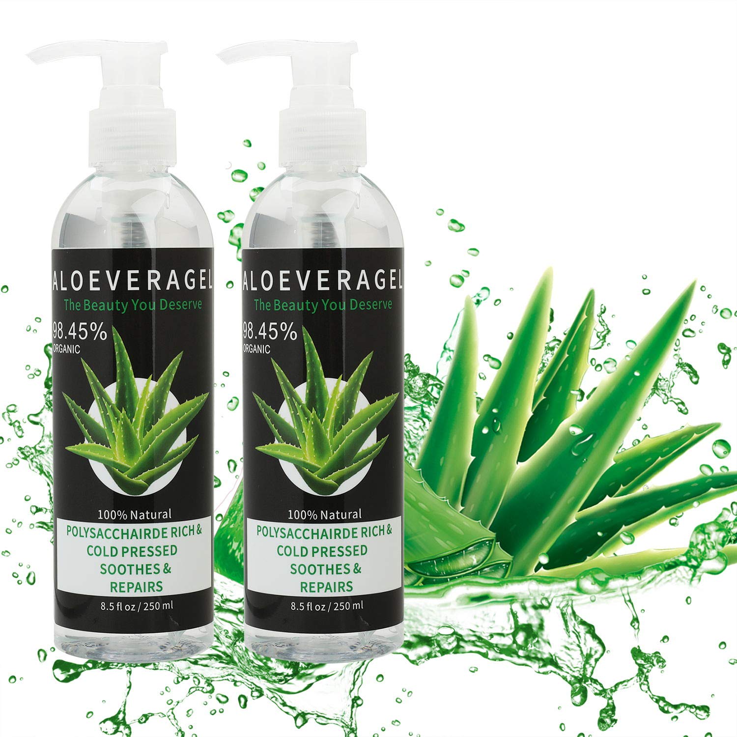 aloe vera gel face routine