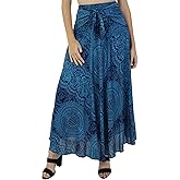 Long Skirts for Women | 2-in-1 Boho Dress & Floral Maxi Skirt for Bohemian Festivals, Vacation & Casual wear