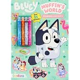 Bluey: Muffin's World (Color &amp; Activity with Crayons)