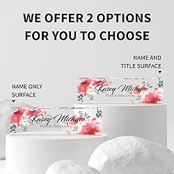 Desk Name Plate Personalized, Custom Name Plate for