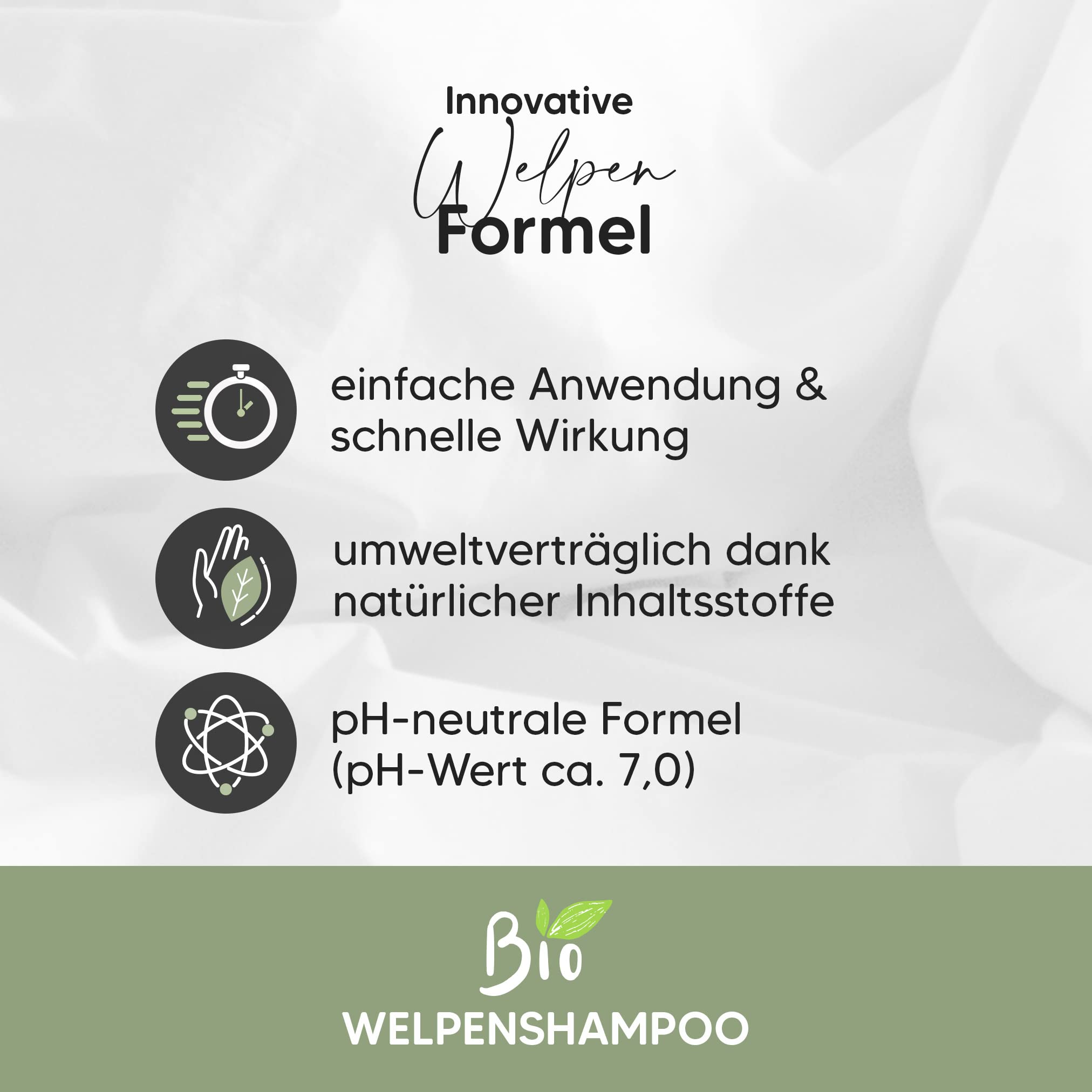 Pawlie's (NEU) Welpenshampoo Sensitiv - Tränenfreie Formel | Sicheres & natürliches Hundeshampoo für Welpen und empfindliche Hunde Aller Rassen | Parfümfreie, pH-neutrale (pH 7) Haut- & Fellpflege 9