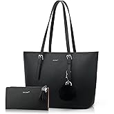 TANTOMI Tote Bags for Women, Handbags and Womens Purses Shoulder Purse Set for Travel Work