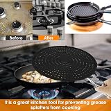Jetcloud 32cm Silicone Splatter Screen with Foldable Handle - Heat Resistant view 5