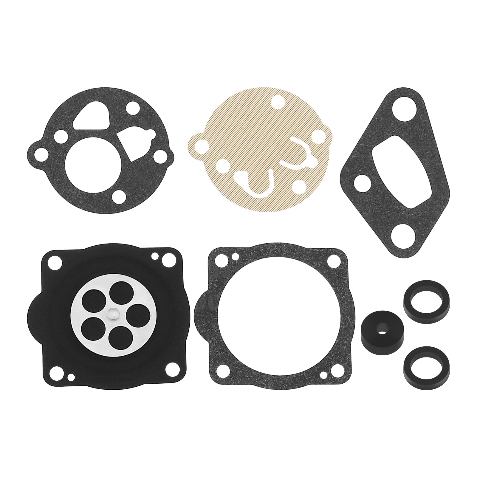 LT Easiyl 1set Carburetor Gasket Kit for Mower Carburetor Compatible with Stihl FS80 FS80AV Mower Compatible with TK Carburetor Engine Mower Replacement Part