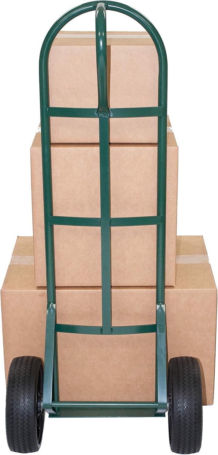 Marathon 2.80/2.50-4" Narrow Width Flat Free Hand Truck / Utility Cart Tire on Wheel, 3"Centered Hub, 1/2" Bearings : Yard Carts : Garden & Outdoor