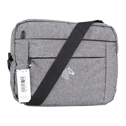 CS Design 13 Grey Melange Messenger Bag