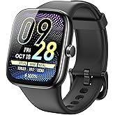 TOZO AMOLED S7 Smart Watch Bluetooth Call 1.85 Inch Ultra HD Screen, Dynamic Dials Messages Push 100+ Sports Modes, Detect Human Health Sleep Monitor with High Battery Life, Touch Function