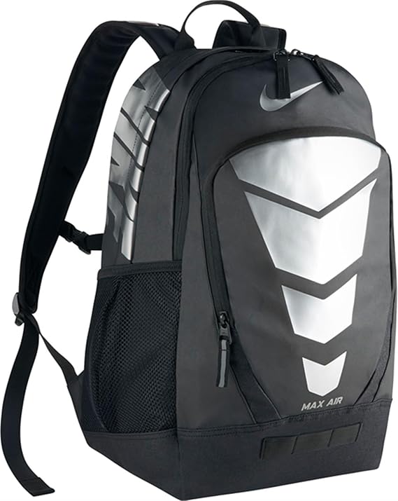 nike max air vapor backpack metallic grey
