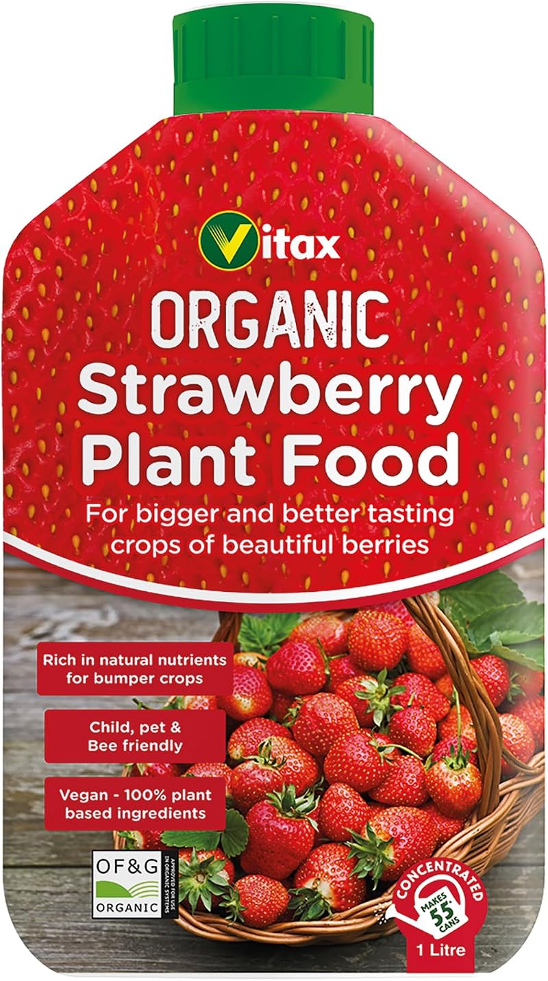 Vitax Organic Strawberry Feed Liquid Fertiliser Vitax Ltd Strawberry Fertiliser