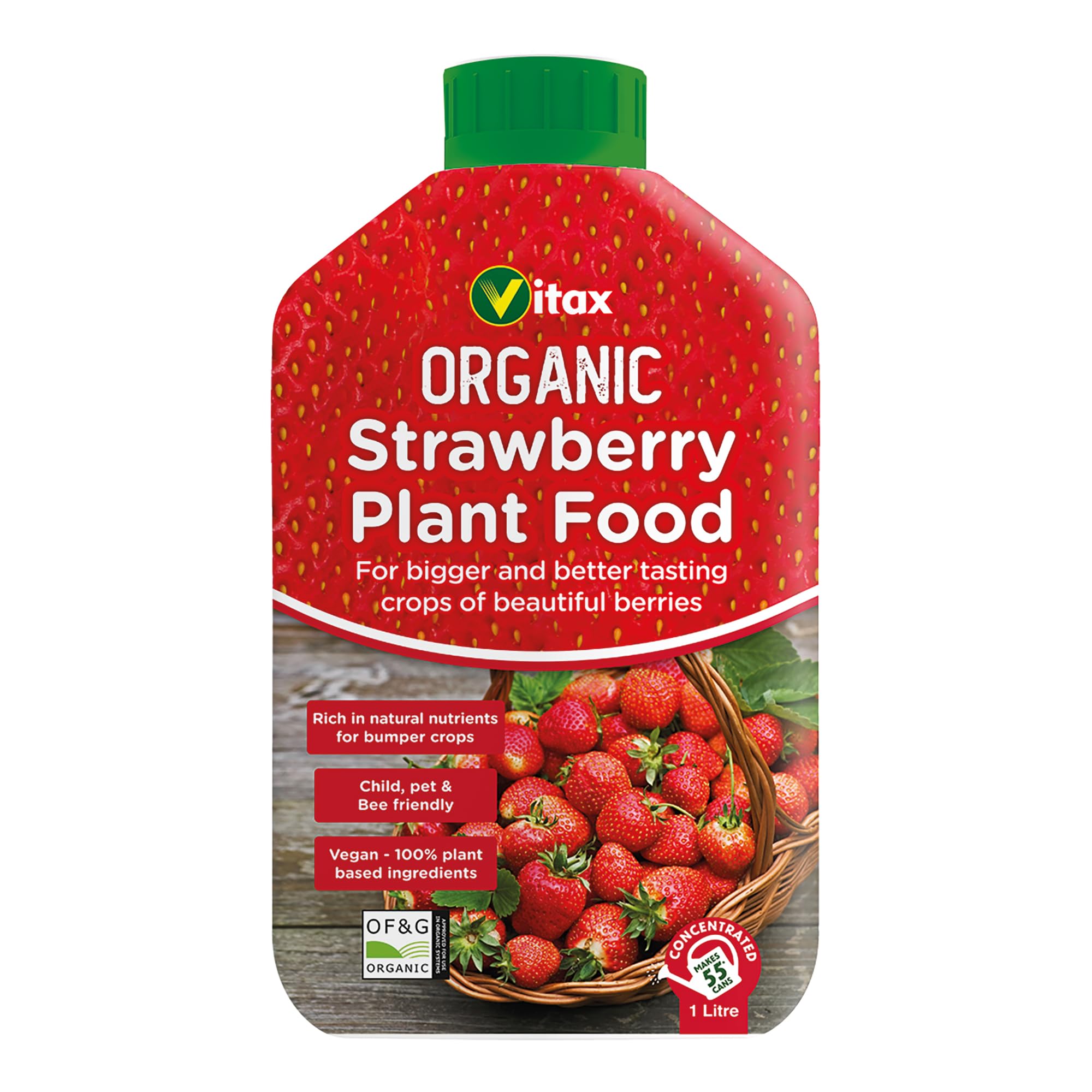 Vitax Organic Strawberry Feed Liquid Fertiliser,