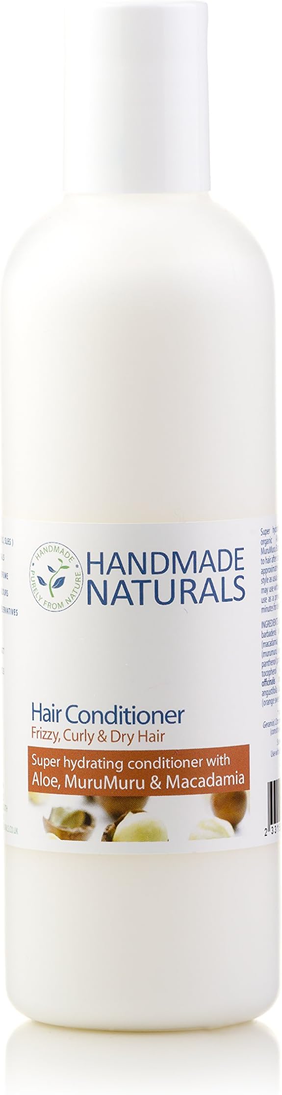 Handmade Naturals Aloe MuruMuru Macadamia Conditioner 250ml Dry Curly Hair