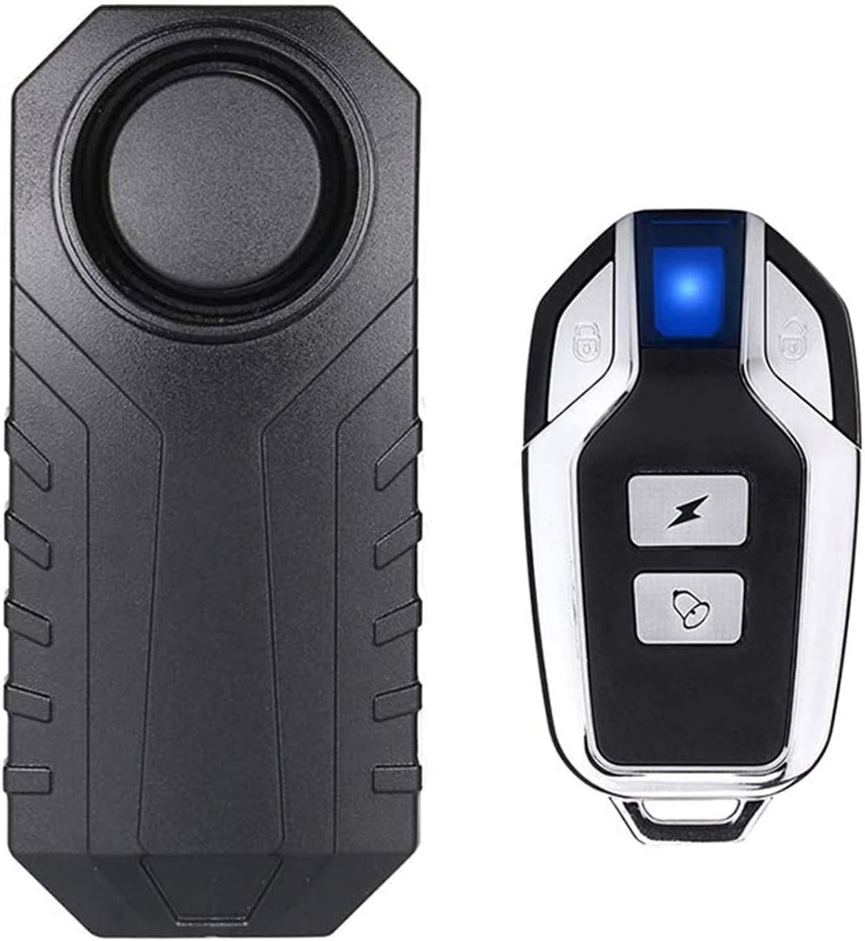 ZEFAN Wireless Vibration Alarm with Remote Control,Ip55