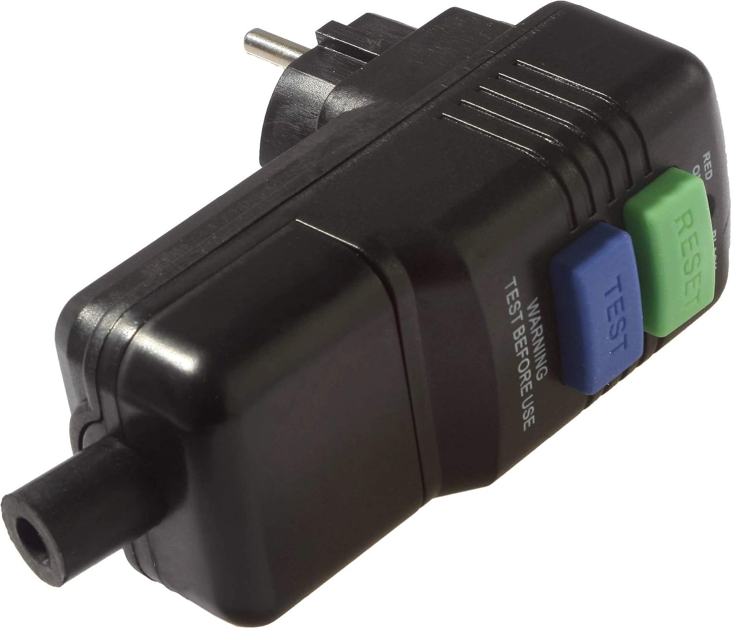 as, Schwabe PRCD Personenschutzstecker 30 mA, Schutzkontaktstecker 230V/16 A für den Außenbereich