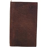 ARIAT Rodeo Wallet Emboss Corner Logo Brown One Size