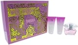 Versace Bright Crystal Women 3 Pc Gift Set 1.7oz EDT Spray Shower Gel Lotion view 3