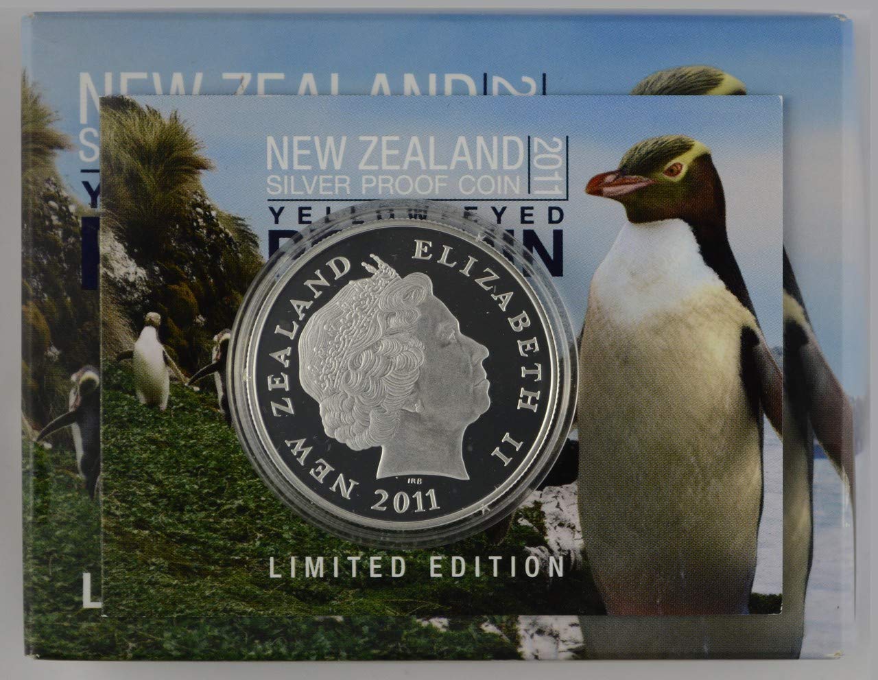 2011 Nz Silver 5 Proof Coin Yellow Eyed Penguin 5 Uncirculated Reserve Bank Of New Zealand At Amazon S Collectible Coins Store