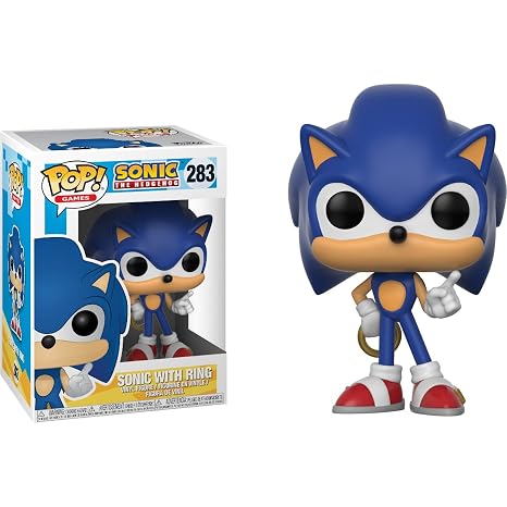 ÎÏοÏÎλεÏμα εικÏÎ½Î±Ï Î³Î¹Î± POP! Games: Sonic The Hedgehog - Sonic With Ring 283# Vinyl Figure