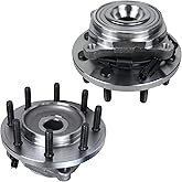 Autoround 515148 4WD Front Wheel Bearing and Hub Assembly Compatible with 2012-2013 Ram 2500/3500, 8-Lug W/ABS, Set of 2