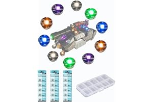BTBEMO Mini LED Lights for Action Figures & Model Kits – 10PCS Colorful High Brightness LED Lihgts for Gundam, Anime Figurines, Art & Craft Kits