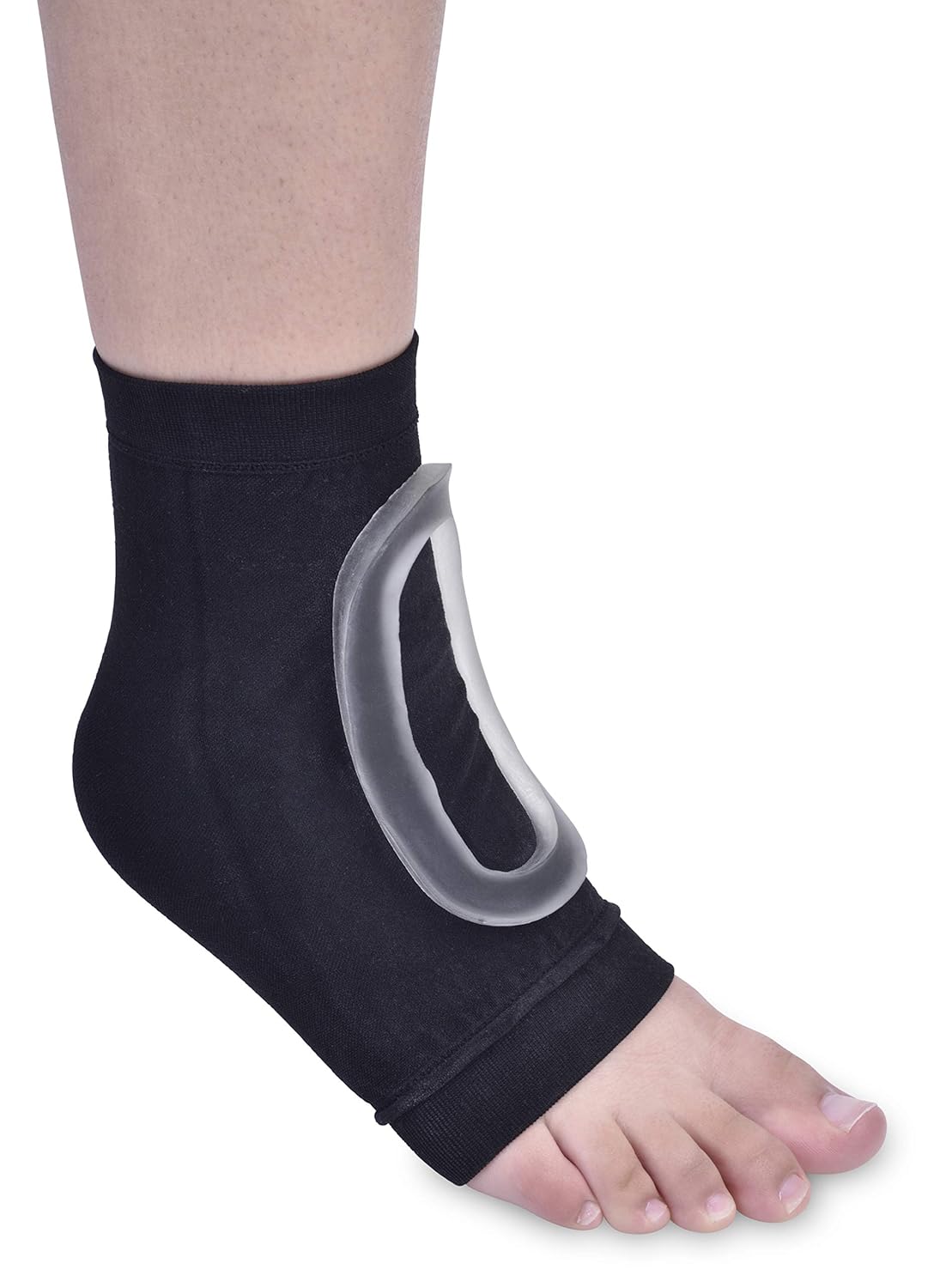 shoe bite protector pad on Silipos Active Oval Lace Bite Protector With Gel Pad For Top Of Foot Pain Item 92846 Color Black One Size Fits Most 1 Per Package Amazon Com Industrial Scientific