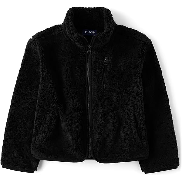 The Children's Place Baby & Toddler Boys Cozy Sherpa Hooded Full-Zip Sweatshirt - Super Soft & Warm