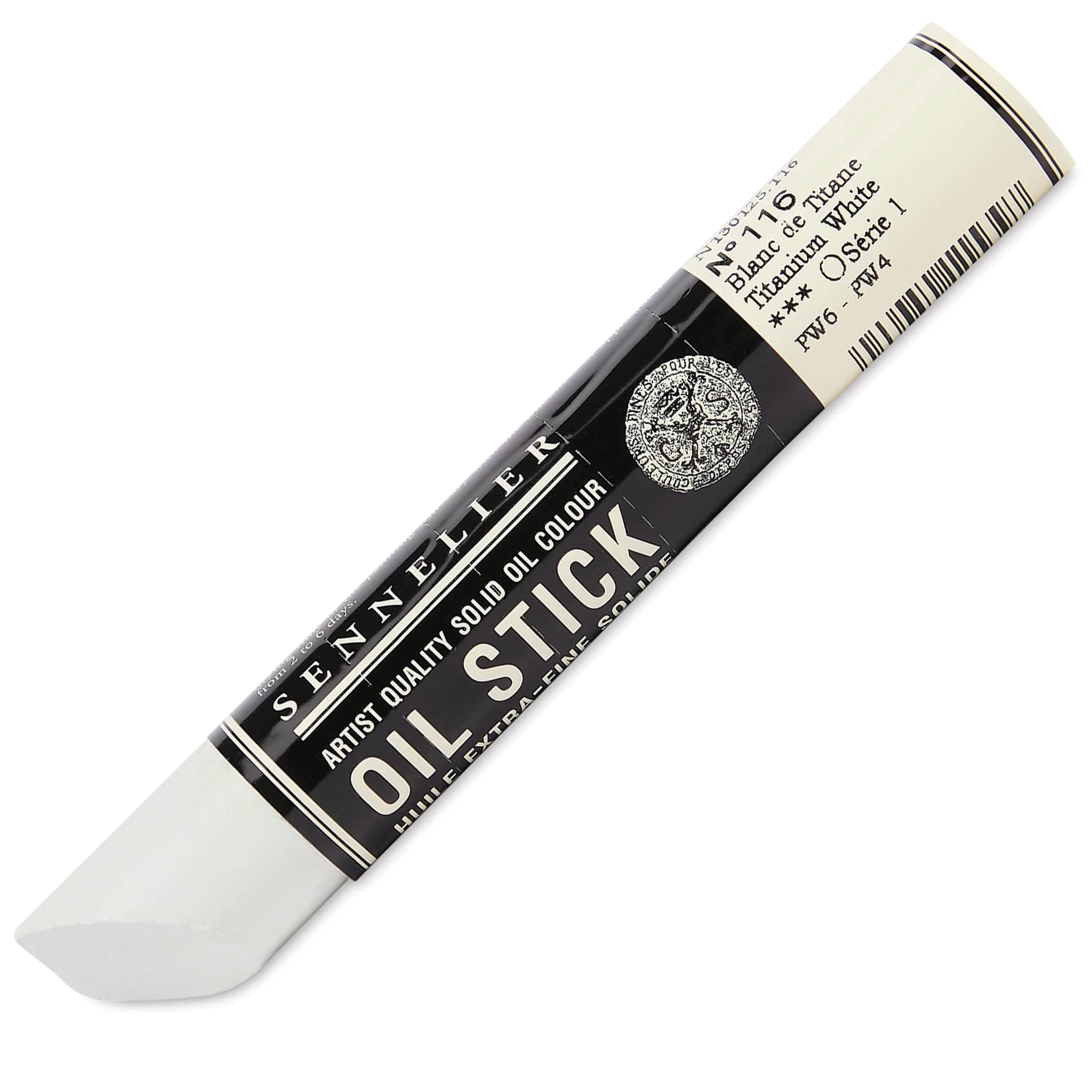 Sennelier : Oil Sticks : 38ml Artist Quality Oil Bar : Titanium White
