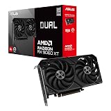 ASUS Dual Radeon™ RX 9060 XT 16GB GDDR6 Graphics Card (PCIe 5.0, HDMI 2.1b, DisplayPort 2.1a, 2.5-Slot Design, Axial-tech Fan Design, 0dB Technology, and More)