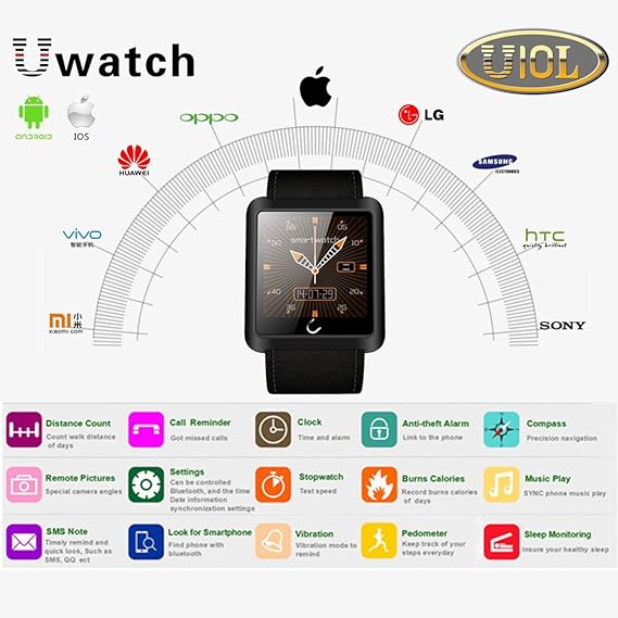 E821 U10L Smart Watch Pulsera Smartphone Reloj Inteligente ...