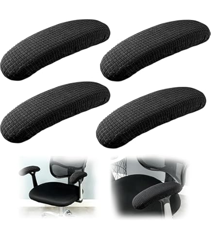 Chair Arm Rest Pads ARTIBETTER Chair Arm Pads (Black) Comfy