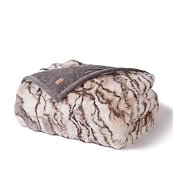 EverGrace Ultra Soft Luxury Fluffy Faux Rabbit Fur