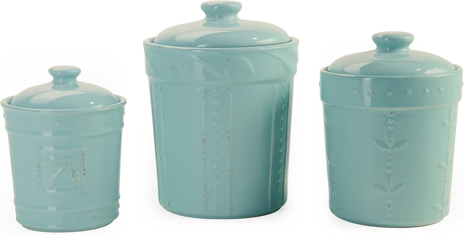 Best Teal Canister Sets For Kitchen Counter