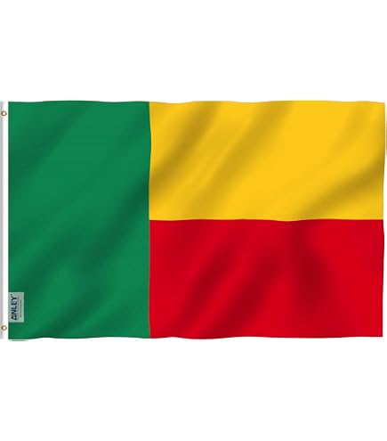 thumbnail image 2 of 3x5 Togo Flag – Togolese Republic Banner, African Country, 100D Polyester, Printed, Trade Winds 2 of 5