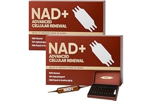 ARSYCHLL NAD Advanced Cellular Renewal - 1200mg NAD Supplement for Skin Aging Support Energy & Focus - 20 Vials (2)