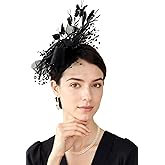 BABEYOND Fascinator Hats for Women - Tea Party Kentucky Fascinators Butterfly Headband Derby Wedding Flower Headpiece