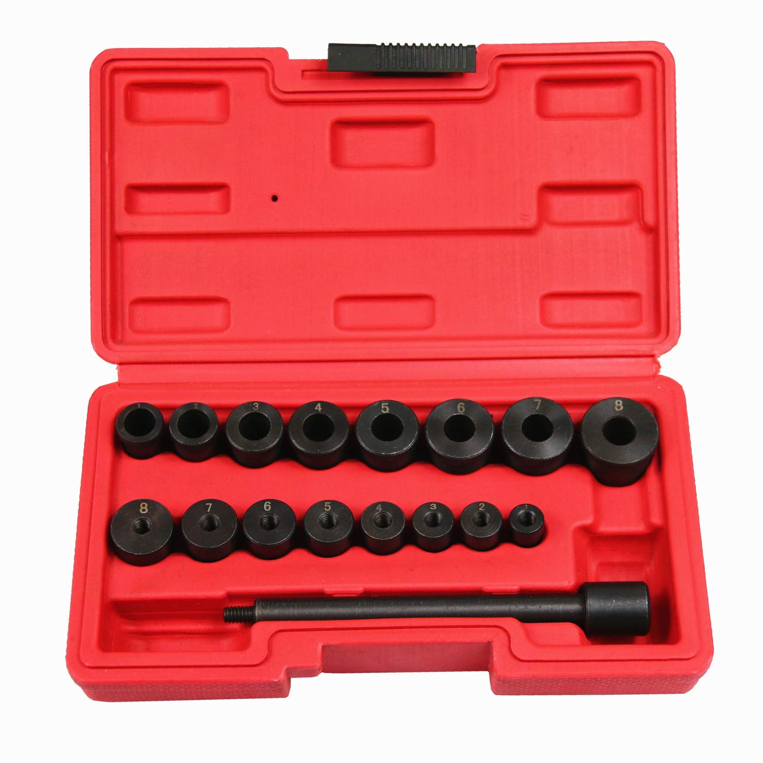 BestsQ 17pc Universal Clutch Aligning Kit Flywheel Pilot Hole and Clutch Drive Plate Alignment Tool