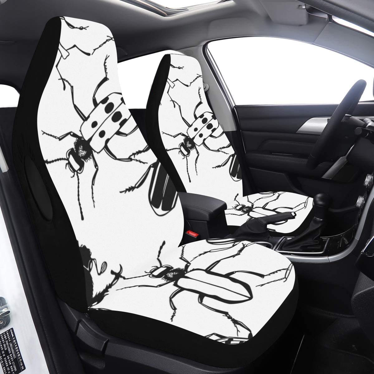 Luxury Car Seat Covers Various of Small Beetle Fun Seat