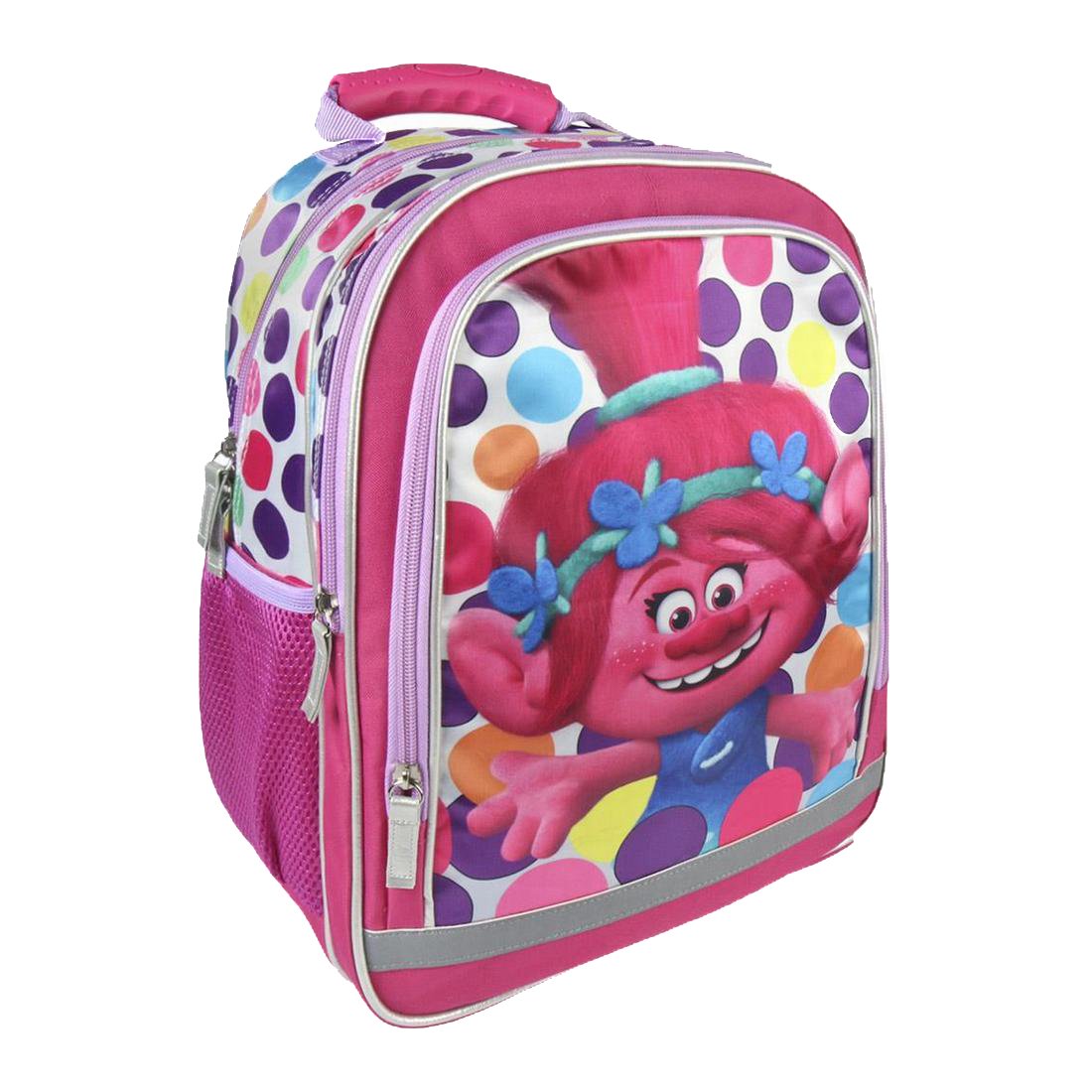 Premium Trolls School Backpack, pink, 38 cm, Kids Backpack