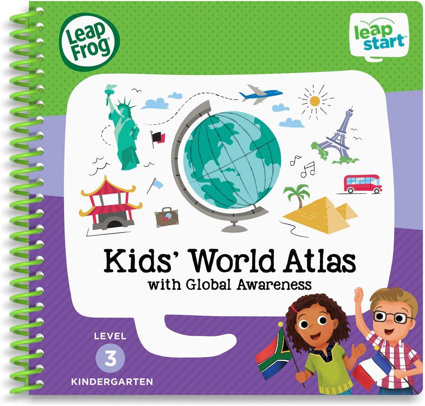 LeapFrog LeapStart Primary School Activity Book: Kids' World Atlas with Global Awareness