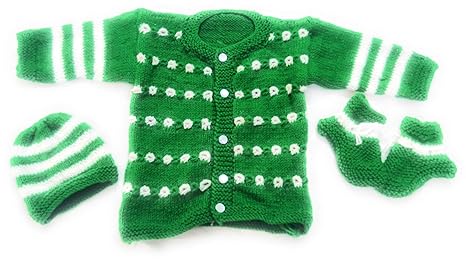 new born baby woolen set