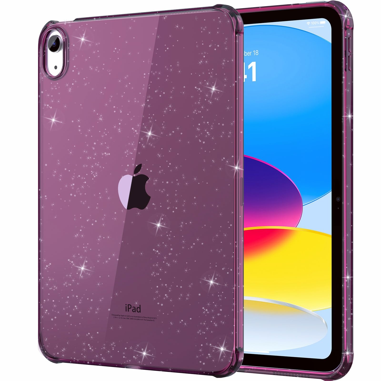 MoKo Clear iPad 10th Generation Case, iPad 10